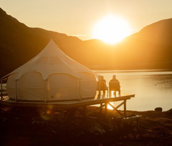 Sunset in Camp Kangiusaq